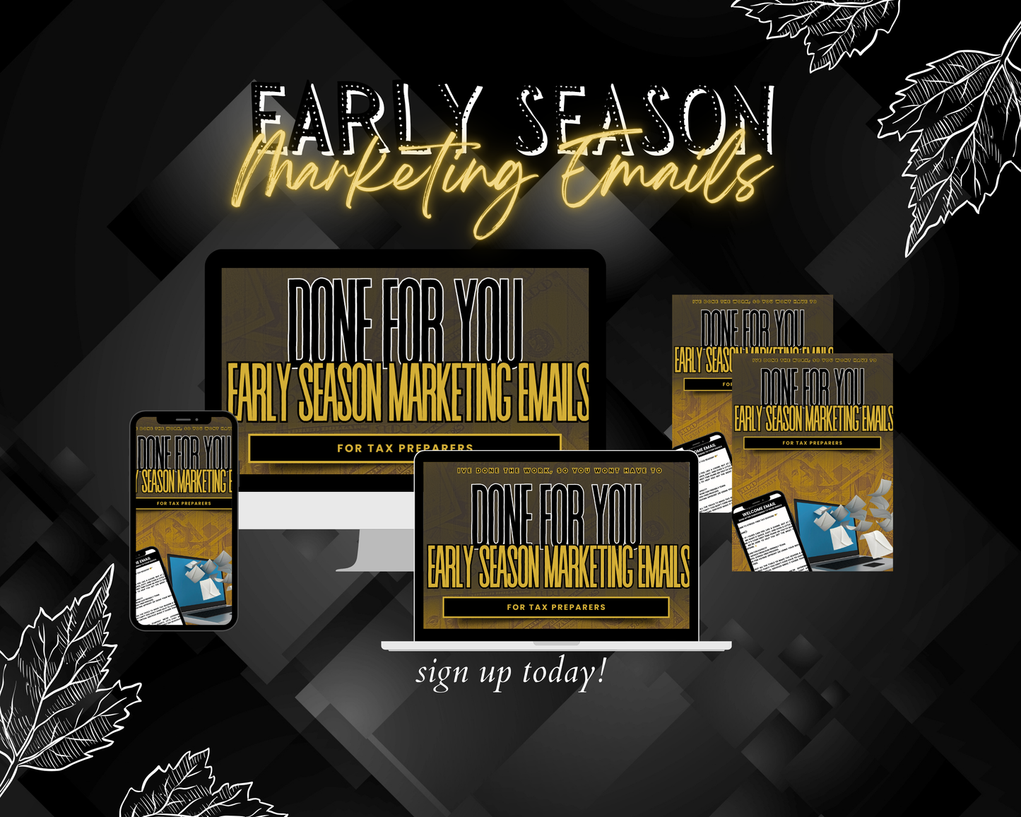 Early Season Marketing Emails