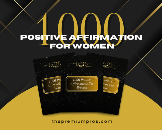1000 POSITIVE AFFIRMATIONS FOR WOMEN