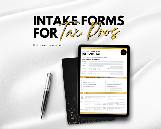 Intake Forms for Tax Pros