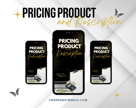 Product Pricing & Descriptions